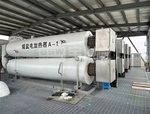 熔盐管道式电加热器